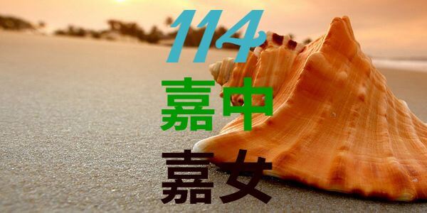 114年嘉義區國中會考錄取嘉義高中、嘉義女中人數統計