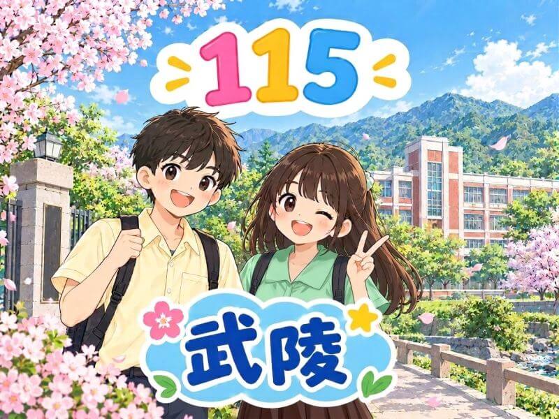 115年桃連區國中會考錄取武陵高中人數統計