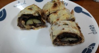 DIY自製好吃不油膩的牛肉捲餅