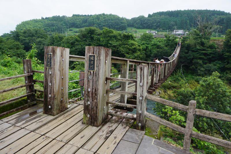 緒方川的滝見橋