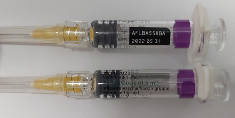 流感疫苗-伏適流 Fluarix Tetra 有效期限為 20220531