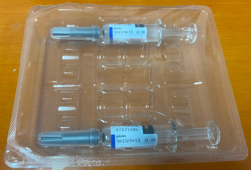 菲流達三價流感疫苗 Vaxigrip Tetra 一盒包裝