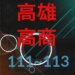 高雄高商近3年錄取大學與科大榜單統計分析